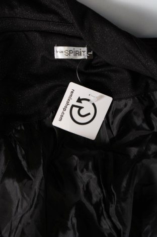 Γυναικείο σακάκι True Spirit, Μέγεθος L, Χρώμα Μαύρο, Τιμή 27,22 €