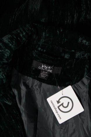 Γυναικείο σακάκι Viva, Μέγεθος XS, Χρώμα Πράσινο, Τιμή 7,89 €