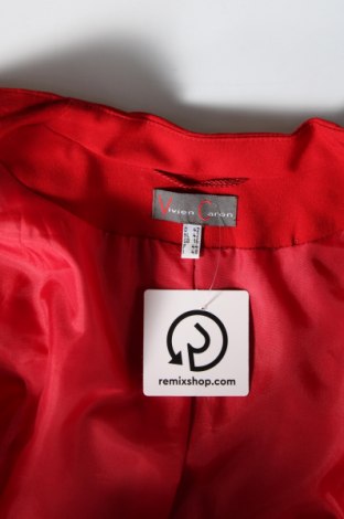 Γυναικείο σακάκι Vivien Caron, Μέγεθος L, Χρώμα Κόκκινο, Τιμή 13,48 €