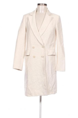 Дамско сако Zara, Размер S, Цвят Екрю, Цена 24,60 лв.