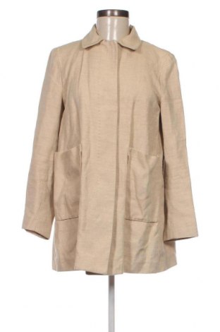 Дамско сако Zara, Размер M, Цвят Бежов, Цена 16,40 лв.