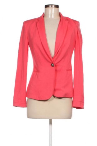 Дамско сако Zara, Размер S, Цвят Розов, Цена 24,60 лв.