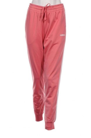 Γυναικείο αθλητικό παντελόνι Adidas, Μέγεθος L, Χρώμα Ρόζ , Τιμή 21,65 €