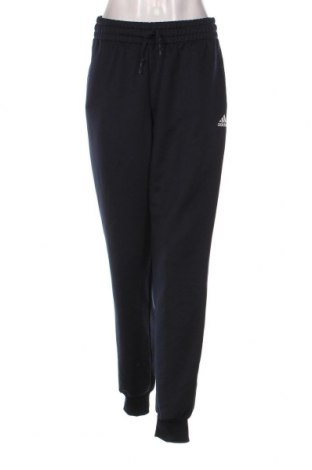 Γυναικείο αθλητικό παντελόνι Adidas, Μέγεθος L, Χρώμα Μπλέ, Τιμή 21,65 €