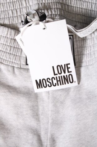 Damskie spodnie sportowe Love Moschino, Rozmiar XL, Kolor Szary, Cena 333,52 zł