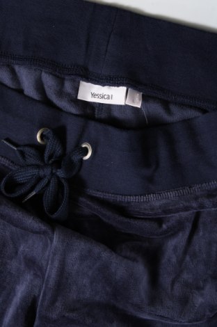 Γυναικείο αθλητικό παντελόνι Yessica, Μέγεθος L, Χρώμα Μπλέ, Τιμή 7,00 €