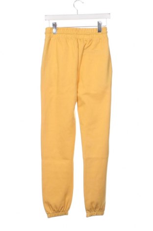Γυναικείο αθλητικό παντελόνι mbyM, Μέγεθος XS, Χρώμα Κίτρινο, Τιμή 11,21 €