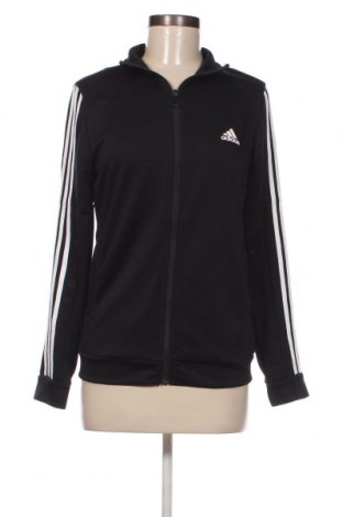 Γυναικεία αθλητική ζακέτα Adidas, Μέγεθος M, Χρώμα Μαύρο, Τιμή 25,36 €