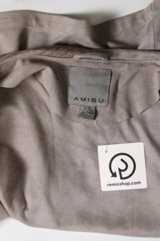 Γυναικείο μπουφάν Amisu, Μέγεθος M, Χρώμα Γκρί, Τιμή 5,94 €