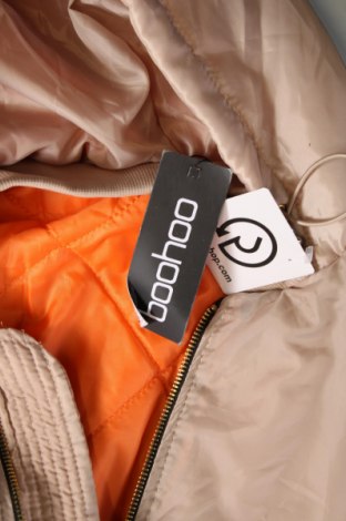 Γυναικείο μπουφάν Boohoo, Μέγεθος S, Χρώμα  Μπέζ, Τιμή 25,89 €