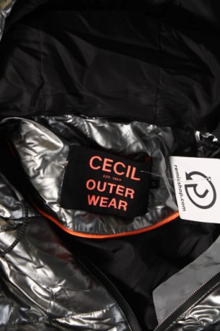 Γυναικείο μπουφάν Cecil, Μέγεθος S, Χρώμα Γκρί, Τιμή 20,51 €