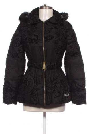 Γυναικείο μπουφάν Desigual, Μέγεθος M, Χρώμα Μαύρο, Τιμή 35,00 €