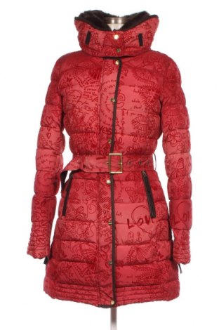 Γυναικείο μπουφάν Desigual, Μέγεθος S, Χρώμα Κόκκινο, Τιμή 35,00 €