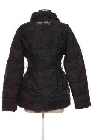 Γυναικείο μπουφάν Desigual, Μέγεθος S, Χρώμα Μαύρο, Τιμή 61,24 €