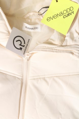 Γυναικείο μπουφάν Even&Odd, Μέγεθος XL, Χρώμα Εκρού, Τιμή 47,94 €