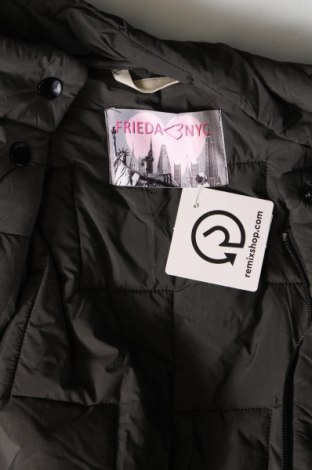 Γυναικείο μπουφάν Frieda Loves NYC, Μέγεθος L, Χρώμα Γκρί, Τιμή 18,80 €