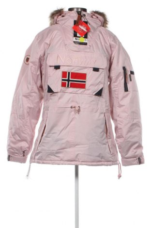 Γυναικείο μπουφάν Geographical Norway, Μέγεθος XL, Χρώμα Ρόζ , Τιμή 91,50 €