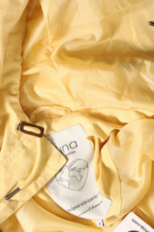 Γυναικείο μπουφάν Gina, Μέγεθος L, Χρώμα Κίτρινο, Τιμή 15,74 €