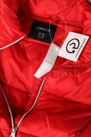 Дамско яке Lindex, Размер XS, Цвят Червен, Цена 45,43 лв.