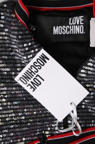 Дамско яке Love Moschino, Размер M, Цвят Сребрист, Цена 444,00 лв.