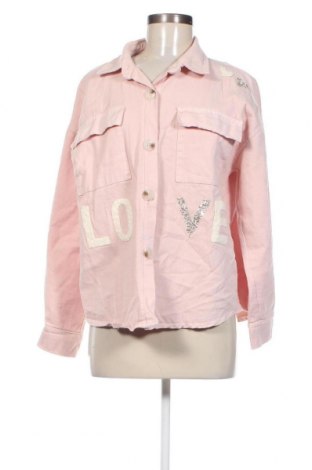 Γυναικείο μπουφάν Made In Italy, Μέγεθος M, Χρώμα Ρόζ , Τιμή 10,85 €