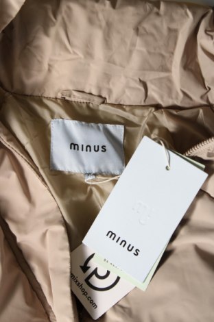 Γυναικείο μπουφάν Minus, Μέγεθος XS, Χρώμα  Μπέζ, Τιμή 52,62 €