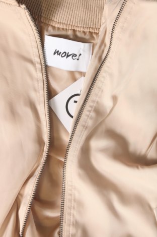 Γυναικείο μπουφάν Moves by Minimum, Μέγεθος M, Χρώμα  Μπέζ, Τιμή 23,98 €