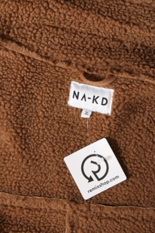 Γυναικείο μπουφάν NA-KD, Μέγεθος S, Χρώμα Καφέ, Τιμή 40,21 €