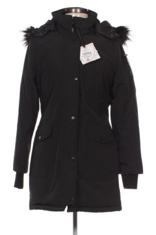 Γυναικείο μπουφάν North Wood, Μέγεθος M, Χρώμα Μαύρο, Τιμή 37,35 €