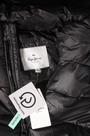 Γυναικείο μπουφάν Pepe Jeans, Μέγεθος M, Χρώμα Μαύρο, Τιμή 128,35 €