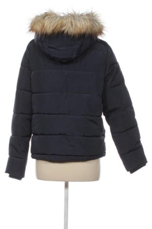 Γυναικείο μπουφάν Pull&Bear, Μέγεθος L, Χρώμα Μπλέ, Τιμή 18,30 €