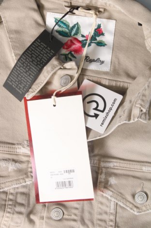Γυναικείο μπουφάν Replay, Μέγεθος M, Χρώμα  Μπέζ, Τιμή 64,05 €
