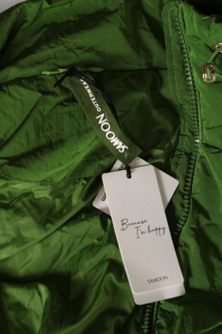 Γυναικείο μπουφάν Samoon, Μέγεθος 3XL, Χρώμα Πράσινο, Τιμή 49,80 €