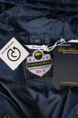 Γυναικείο μπουφάν Schmuddelwedda, Μέγεθος XS, Χρώμα Μπλέ, Τιμή 71,77 €