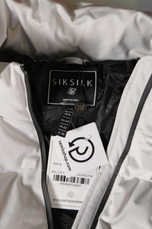 Γυναικείο μπουφάν SikSilk, Μέγεθος L, Χρώμα Γκρί, Τιμή 44,82 €
