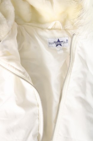 Γυναικείο μπουφάν Super Star, Μέγεθος L, Χρώμα Λευκό, Τιμή 18,30 €