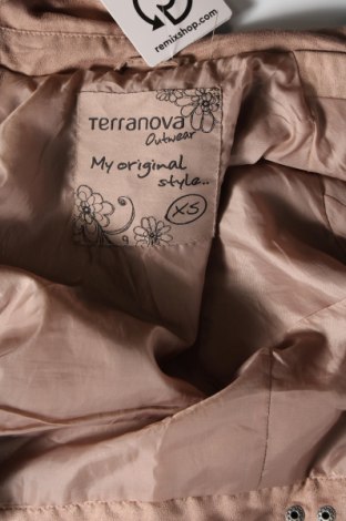 Damenjacke Terranova, Größe XS, Farbe Braun, Preis 13,50 €