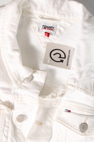 Γυναικείο μπουφάν Tommy Jeans, Μέγεθος XL, Χρώμα Λευκό, Τιμή 64,05 €