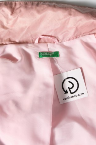 Γυναικείο μπουφάν United Colors Of Benetton, Μέγεθος S, Χρώμα Ρόζ , Τιμή 28,62 €