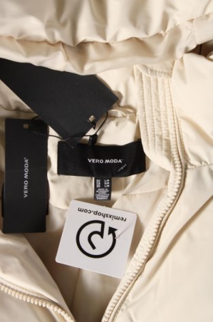 Γυναικείο μπουφάν Vero Moda, Μέγεθος L, Χρώμα Εκρού, Τιμή 26,21 €