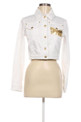 Γυναικείο μπουφάν Versace Jeans, Μέγεθος XS, Χρώμα Λευκό, Τιμή 182,99 €