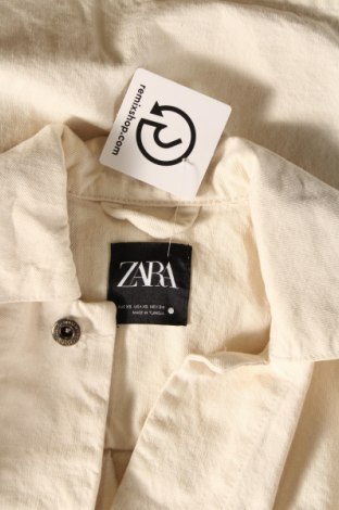 Дамско яке Zara, Размер XS, Цвят Екрю, Цена 16,40 лв.