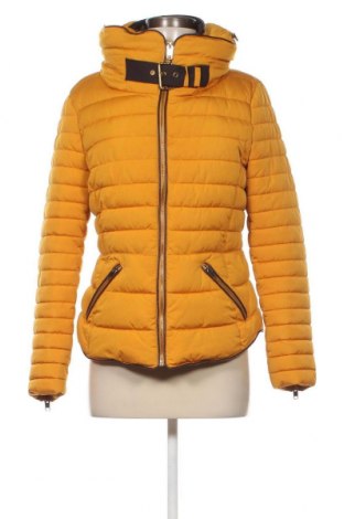 Γυναικείο μπουφάν Zara, Μέγεθος L, Χρώμα Κίτρινο, Τιμή 25,36 €
