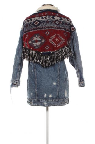 Γυναικείο μπουφάν Zara Trafaluc, Μέγεθος M, Χρώμα Μπλέ, Τιμή 21,65 €