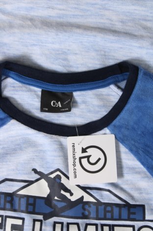 Kinder Shirt C&A, Größe 14-15y/ 168-170 cm, Farbe Blau, Preis 6,66 €