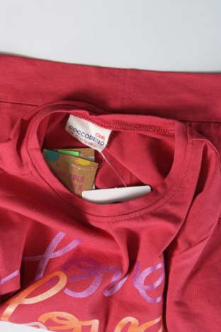 Детска блуза Coccodrillo, Размер 7-8y/ 128-134 см, Цвят Розов, Цена 18,00 лв.