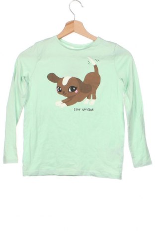 Kinder Shirt H&M, Größe 8-9y/ 134-140 cm, Farbe Grün, Preis 3,68 €