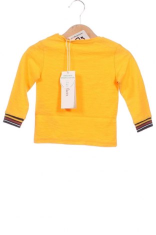 Детска блуза S.Oliver, Размер 6-9m/ 68-74 см, Цвят Жълт, Цена 14,10 лв.