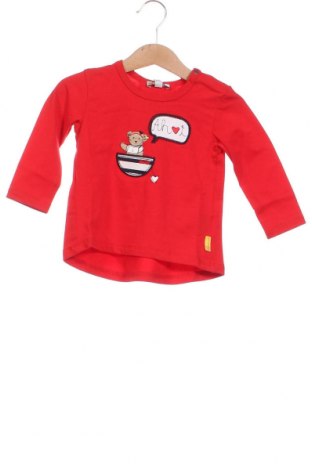 Детска блуза Steiff, Размер 6-9m/ 68-74 см, Цвят Червен, Цена 34,56 лв.