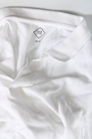 Kinder Shirt Tex, Größe 13-14y/ 164-168 cm, Farbe Weiß, Preis 6,02 €